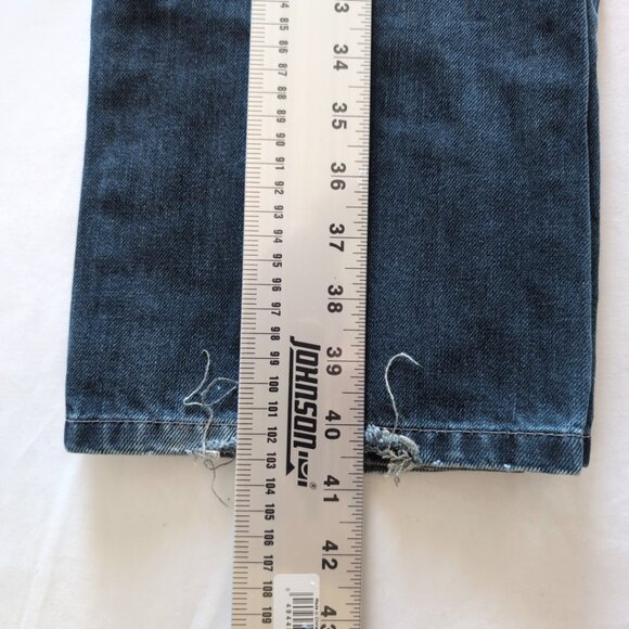 Armani Jeans Men's Blue Denim Jeans Straight Leg Bootcut, US 36 - Picture 10 of 10